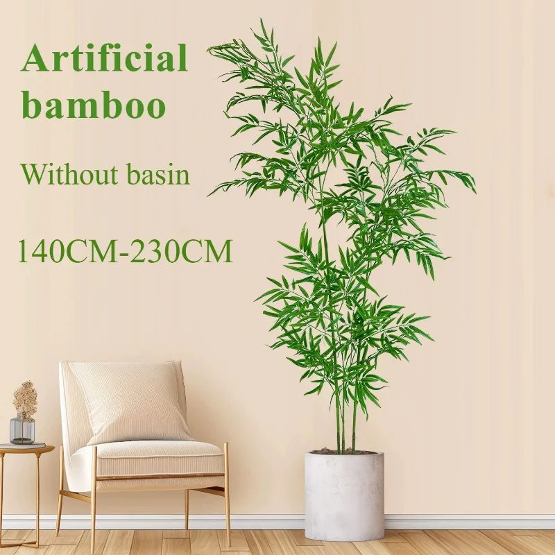 Artificial Bamboo Large Green  - огляд і ціна Ficus Lyrata Tree